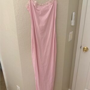 SKIMS Lace Maxi Dress